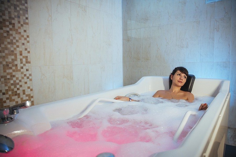 Жемчужная ароматическая ванна с подсветкой — фото 2